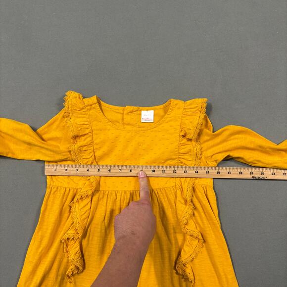 Bundle‎ HANNA ANDERSON Girls Velour Skater Dress & Ruffle Popover Size 10 - Picture 16 of 16